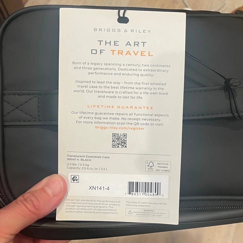 Briggs & Riley Translucent Essentials Case - Picture 5 of 5